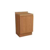 Gabinete de Cozinha Modulado Balcão c/ Tampo Ciela R623 c/ 1 Porta 60cm Canela - Kappesberg Gabinete de Cozinha Modulado Balcão c/ Tampo Ciela R623 c/ 1 Porta 60cm Canela - Kappesberg