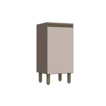 Gabinete de Cozinha Modulado Balcão Connect 1 Porta s/ Tampo Duna/Cristal - Henn Gabinete de Cozinha Modulado Balcão Connect 1 Porta s/ Tampo Duna/Cristal - Henn