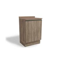 Gabinete de Cozinha Modulado Maxxi G742 1 Porta c/ Tampo Nogal - Kappesberg