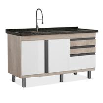 Gabinete de Cozinha Vitória para Pia de 1,14 m
