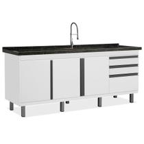 Gabinete de Cozinha Vitória para Pia de 1,94 m