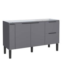 Gabinete de Pia 150 Madeira Cisne Cozimax Cinza