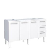 Gabinete de Pia 160 Vênus Flat 3G Cozimax Branco