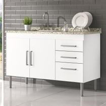 Gabinete De Pia Gemeos 1,20m com pés