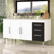 Gabinete De Pia Gemeos 1,50m com Pés