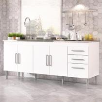 Gabinete De Pia Gemeos 2,00m com Pés