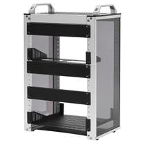 Gabinete de servidor GeeekPi 8U Rackmate T1 de 10 polegadas para rede