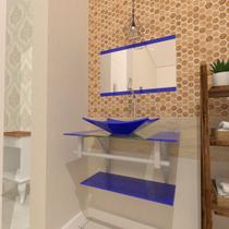 Gabinete de Vidro 60cm para banheiro San Marino
