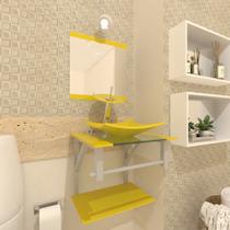 Gabinete de vidro armênia 40cm ac amarelo ek Gabinete de vidro armênia 40cm ac amarelo ek