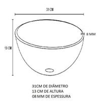 Gabinete De Vidro Para Banheiro 40Cm Cuba Redonda Ac Grafite