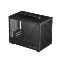 Gabinete DeepCool CH160 - Lateral em Vidro Temperado - Mini ITX - Preto - CH160-BKNGI0-G-1