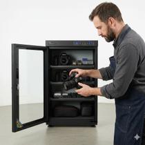 Gabinete Dry Box Desumificadora Equip Foto Video 80 Litros