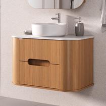 Gabinete Eleonora 80 Suspenso - Fabribam Catedral/Branco