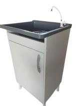 Gabinete em Mdf 46cm + Tanque 26l Plástico + Válvula + Torneira