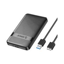 Gabinete Externo HDD ORICO SATA USB 3.0 - Tipo-C, 6Gbps, 2.5" com Suporte Auto-Sleep