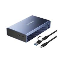 Gabinete Externo Para HDD RAID De 2 Baias USB 3.0 Dock De Duplo Drive Para SSD HDD SATA De 2.5 Sem