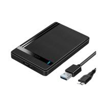 Gabinete Externo USB 3.0 para HDD/SSD SATA de 2,5 Polegadas - 6 Gbps