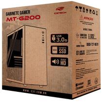 Gabinete Game MT-G200BK com Coolers Preto C3 TECH - C3TECH