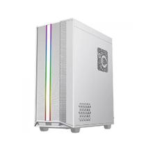Gabinete Gamemax Precision Mid Tower Vidro Temperado ARGB USB 3.0 Com 1 Fan Branco