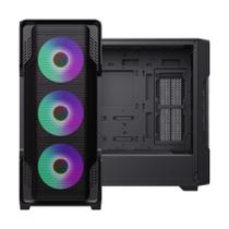 Gabinete Gamemax Tower Atx Vidro Siege Preto
