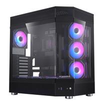 Gabinete Gamer Acegeek Icecube, Mid-Tower, Lateral de Vidro, Preto, AG-ICECUBE-BK