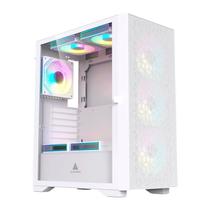 Gabinete Gamer Acegeek Shield D440, Mid-Tower, Lateral de Vidro, Branco, AG-SHIELD-D440-WH