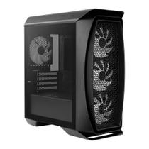 Gabinete Gamer Aero One Mini Frost Aerocool Mid Tower Preto RGB Gabinete Gamer Aero One Mini Frost Aerocool Mid Tower Preto RGB