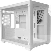 Gabinete Gamer Aerocool Dryft Mini Branco Vidro