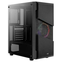 Gabinete Gamer Aerocool Menace Saturn Fan Rgb Lateral Vidro