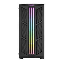 Gabinete Gamer Aerocool Prime Preto RBG Lateral Vidro