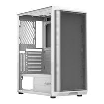 Gabinete Gamer Alseye Audin, Mid-Tower, Lateral de Vidro, Branco, AUDIN-W