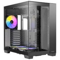 Gabinete Gamer ANTEC C8 ARGB Lateral Vidro Temperado MICRO-ATX/ATX/MINI-ITX/E-ATX 3 FANS 120MM AR