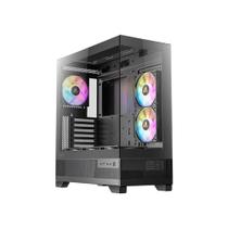 Gabinete Gamer Antec Cx700 Elite, RGB, Mid Tower, Lateral De Vidro, Preto - 0-761345-10043-4