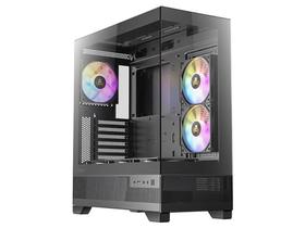 Gabinete Gamer ANTEC CX700 RGB Elite Lateral de Vidro TEMP 4MM ATX/MICRO-ATX/ITX 6 FANS 120MM R