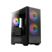 Gabinete Gamer Antec Nx416l, ARGB, Mid Tower, Lateral De Vidro, Preto - 0-761345-10002-1