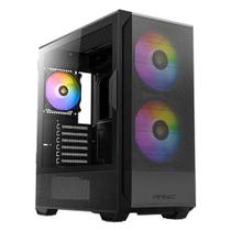 Gabinete Gamer ANTEC NX416L Lateral Vidro Temperado ATX/M-ATX/ITX 2 FANS 120MM ARGB - 0-761345-10