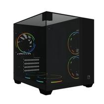Gabinete Gamer Aquário Bluecase BG-058BBX Tokyo - Vidro Temperado - Micro ATX - Preto