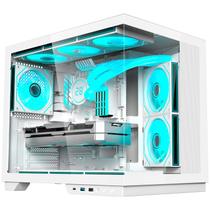 Gabinete Gamer Aquário Fortrek Clarity Max, ATX, Lateral em Vidro, USB Tipo-C, USB 3.0, Mid Tower, Branco - 85743 Gabinete Gamer Aquário Fortrek Clarity Max, ATX, Lateral em Vidro, USB Tipo-C, USB 3.0, Mid Tower, Branco - 85743