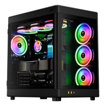 Gabinete Gamer Aquário Gamdias Neso P1B - Vidro Temperado - Design Modular - E-ATX - Preto Gabinete Gamer Aquário Gamdias Neso P1B - Vidro Temperado - Design Modular - E-ATX - Preto