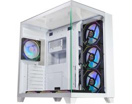 Gabinete Gamer Aquário K-mex CG-W4J1 Tiger Shark ATX S/ Fans