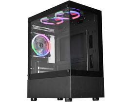 Gabinete gamer aquário medusa micro atx cg-01tw