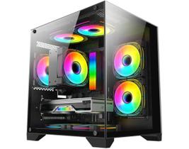 Gabinete Gamer Aquário Micro K-mex CG-0830 Micro Atx S/ Fans - K-mex Indústria Eletrónica