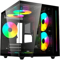 Gabinete Gamer Aquarius C3TECH MT-G810 sem FANS Preto