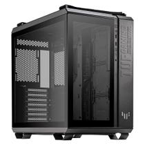 Gabinete Gamer Asus TUF Gaming GT502, Mid Tower, ATX, Frontal e Lateral em Vidro Temperado, Preto - 90DC0090-B00000