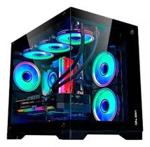 Gabinete Gamer Atx Liketec Mad Rock Black LC-CB3X2-2041