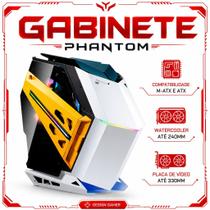 Gabinete Gamer ATX M-ATX USB 3.0 Water Cooler 240mm para Computador DELTA-PHANTOM GM-B Gabinete Gamer ATX M-ATX USB 3.0 Water Cooler 240mm para Computador DELTA-PHANTOM GM-B