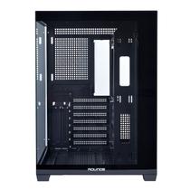 Gabinete gamer atx sem fan sem fonte round5 genos black r5-genos-b-2189 Gabinete gamer atx sem fan sem fonte round5 genos black r5-genos-b-2189