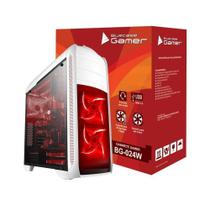 Gabinete Gamer BG-024 Branco Bluecase MidTower USB 3.00