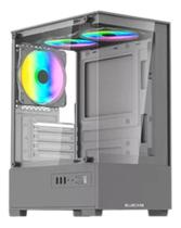 Gabinete Gamer BG-054 Hit Cinza s/ Fans - Bluecase - Blue Case
