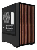 Gabinete gamer bg-060 eko preto bluecase - madeira